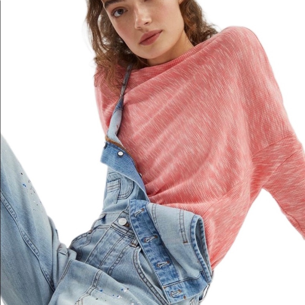 ⛄️Anthropologie Damiana Pink Pullover - XL